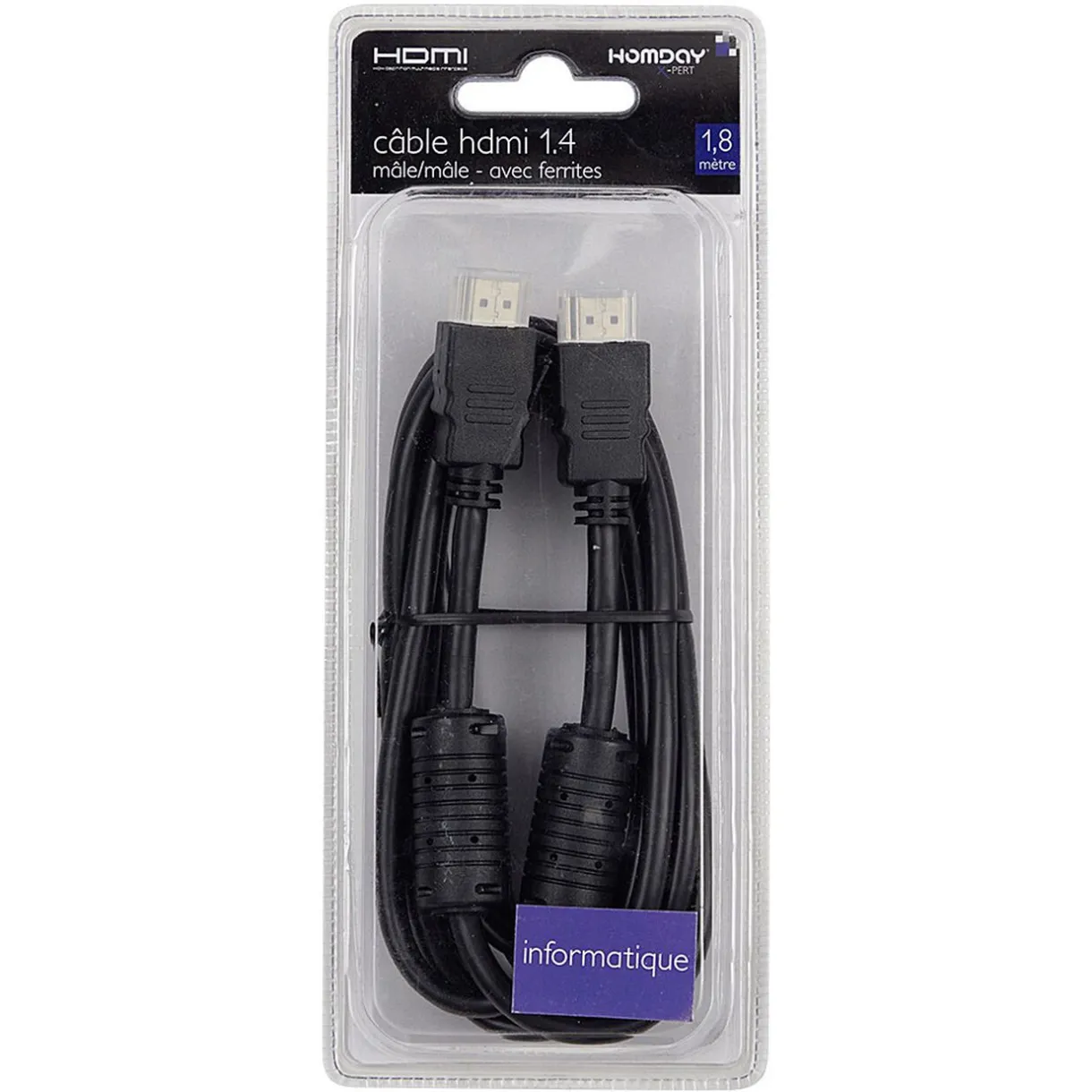 Discount Gifi Cable HDMI + Ferrit