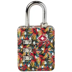 New Gifi Cadenas combinaison 3 chiffres motif tropical L3,5cm