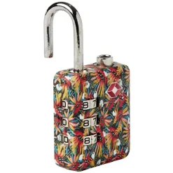 New Gifi Cadenas combinaison 3 chiffres motif tropical L3,5cm