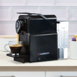Cafetière expresso à capsules Homday noir^Gifi Best