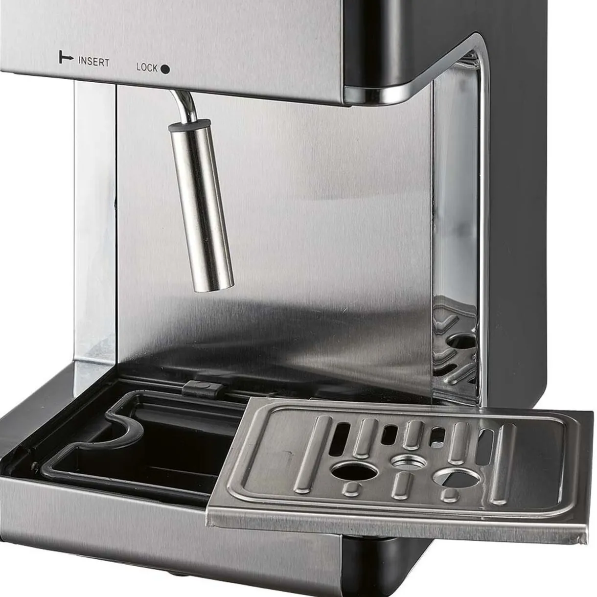 Cafetière expresso Homday noire pour café moulu 800 W^Gifi Best