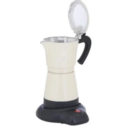 Cafetière italienne électrique Homday rétro beige^Gifi Clearance