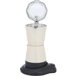 Cafetière italienne électrique Homday rétro beige^Gifi Clearance