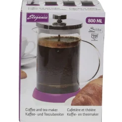 Cafetière manuelle à piston 800 ml^Gifi