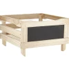 Rangement|Gifi Caisse de rangement superposable en bois