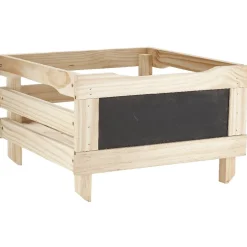 Rangement|Gifi Caisse de rangement superposable en bois