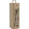 Caisse en bois pour bouteille de vin design naturel^Gifi Sale