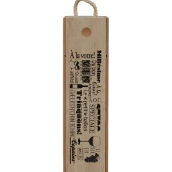 Caisse en bois pour bouteille de vin design naturel^Gifi Sale