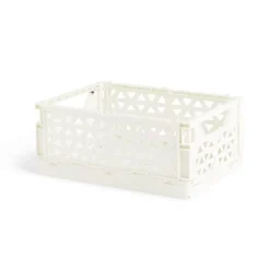 Rangement|Gifi Caisse pliable beige pastel 3,4L - 24x17xH10cm