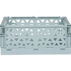 Rangement|Gifi Caisse pliable polypropylène 24x17x10cm bleu
