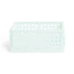 Rangement|Gifi Caisse pliable vert pastel 3,4L - 24x17xH10cm