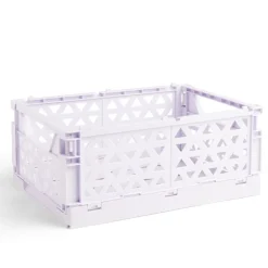 Rangement|Gifi Caisse pliable violet pastel 9,1L - 33x23xH14cm