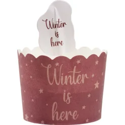 Caissette à gâteau avec décoration x18^Gifi Discount