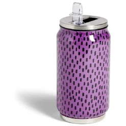 Canette isotherme 260ml inox Ø6,5xH13,5cm - 4 modèles^Gifi Clearance