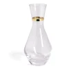 Carafe en verre goulot liseré doré 1,3L^Gifi