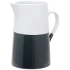 Carafe faïence blanc et gris Ø10,5xH19,5cm 1,2L^Gifi Hot