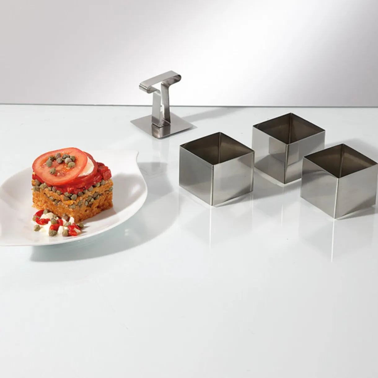 Carré de présentation X3 et poussoir^Gifi New