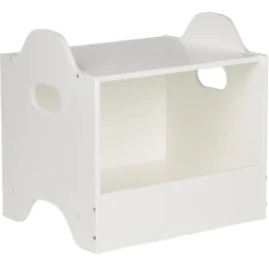 Rangement|Gifi Casier de rangement superposable bois blanc