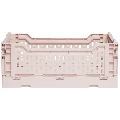 Rangement|Gifi Casier pliant plastique bleu 4 L