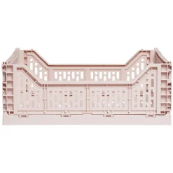 Rangement|Gifi Casier pliant plastique rose 15 L