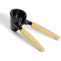 Casse-noix et décapsuleur 2-en-1 en aluminium avec manche en bois^Gifi Discount