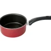 Casserole aluminium antiadhésive noir et rouge Ø 16 cm^Gifi Outlet