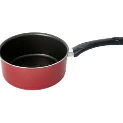 Casserole aluminium antiadhésive noir et rouge Ø 20 cm^Gifi Online