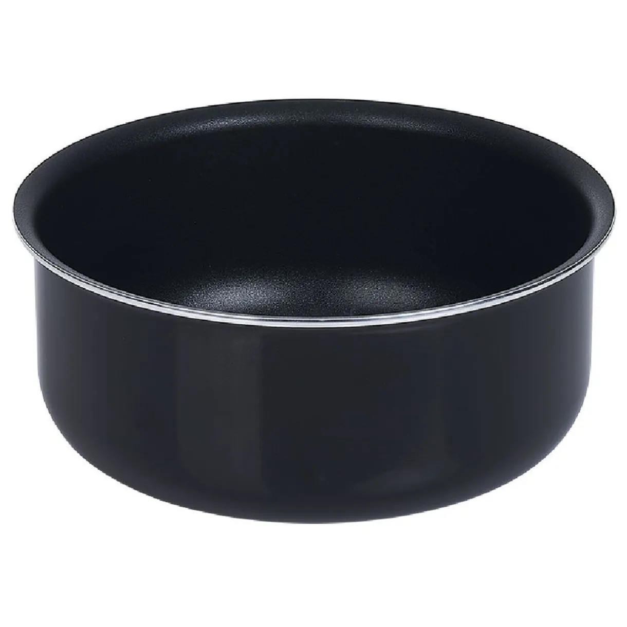 Casserole aluminium noir x3 avec poignée amovible x1^Gifi Outlet