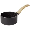 Casserole antiadhérente poignée soft touch beige et noir Ø14cm^Gifi New