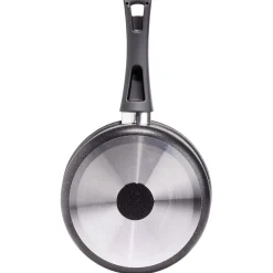 Casserole effet pierre antiadhérente noir Ø18xH7,5cm^Gifi Hot