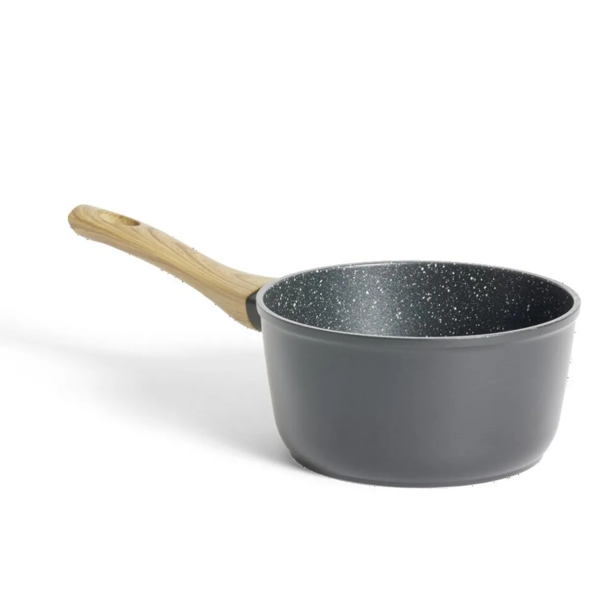 Casserole tous feux dont induction aluminium noir Ø18cm^Gifi Clearance