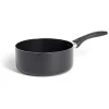 Casserole tous feux sauf induction aluminium noir Ø20cm^Gifi