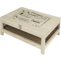 Cave à fromage bois avec plateau amovible^Gifi