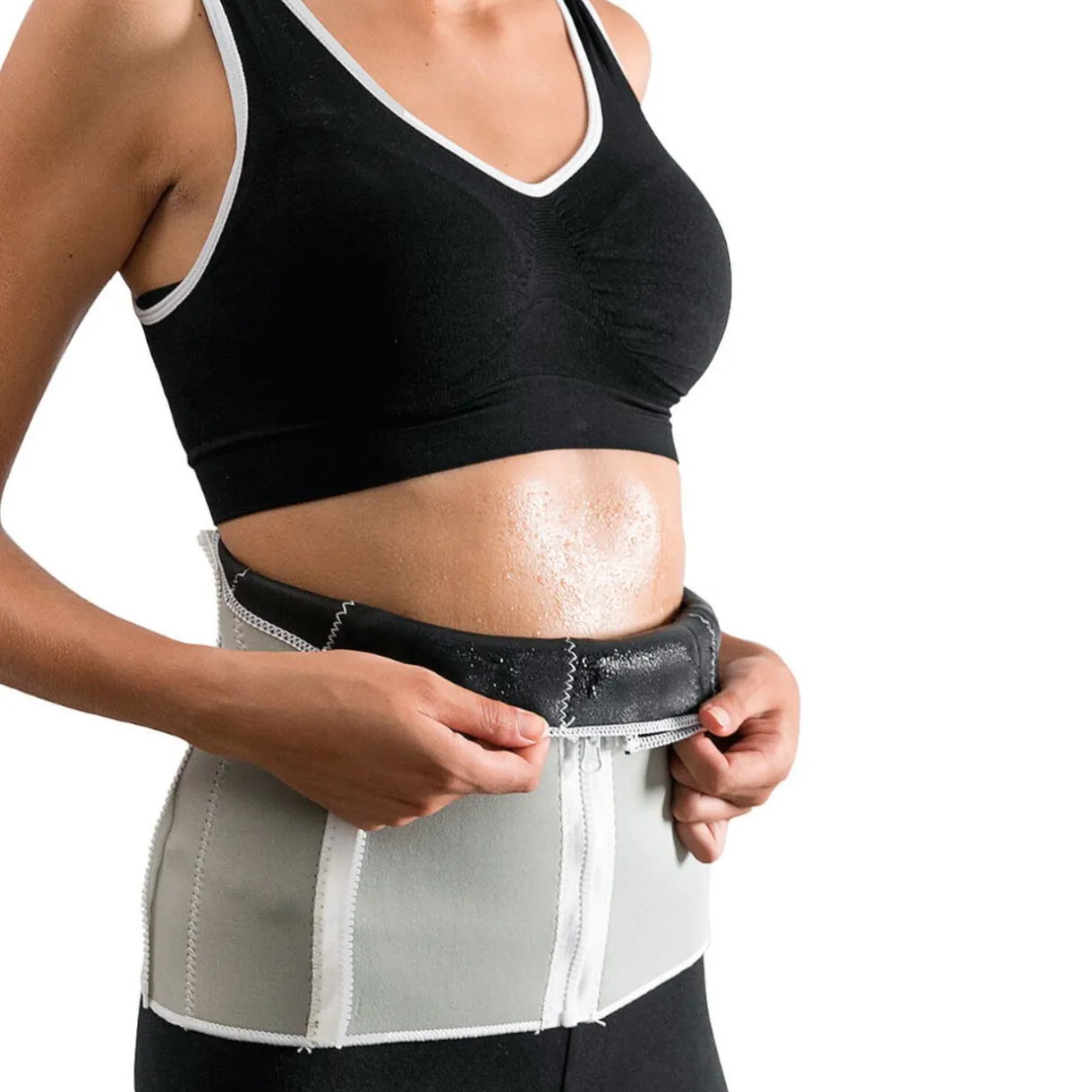 Online Gifi Ceinture de sudation grise Taille unique