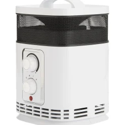 Sale Gifi Chauffage soufflant céramique 360° Homday blanc et noir