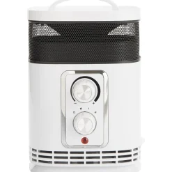 Sale Gifi Chauffage soufflant céramique 360° Homday blanc et noir