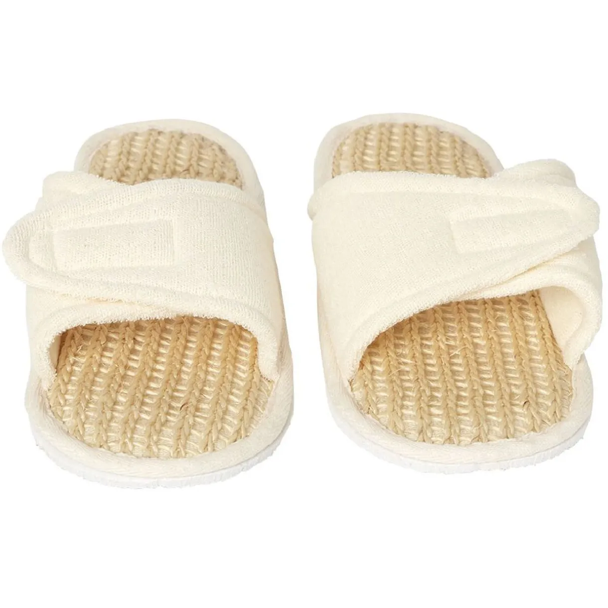 Discount Gifi Chaussons en lin pour spa