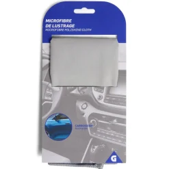 Nettoyage Et Entretien|Gifi Chiffon de lustrage pour voiture en microfibre bleu