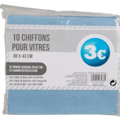 Nettoyage Et Entretien|Gifi CHIFFON POUR VITRE X10