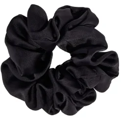 Best Gifi Chouchou effet satiné noir Ø10cm