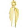 Discount Gifi Chouchou foulard long jaune doré