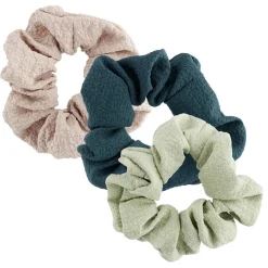Outlet Gifi Chouchou gaze de coton vert et rose x3