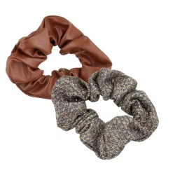 Best Gifi Chouchou marron et cuivre x2