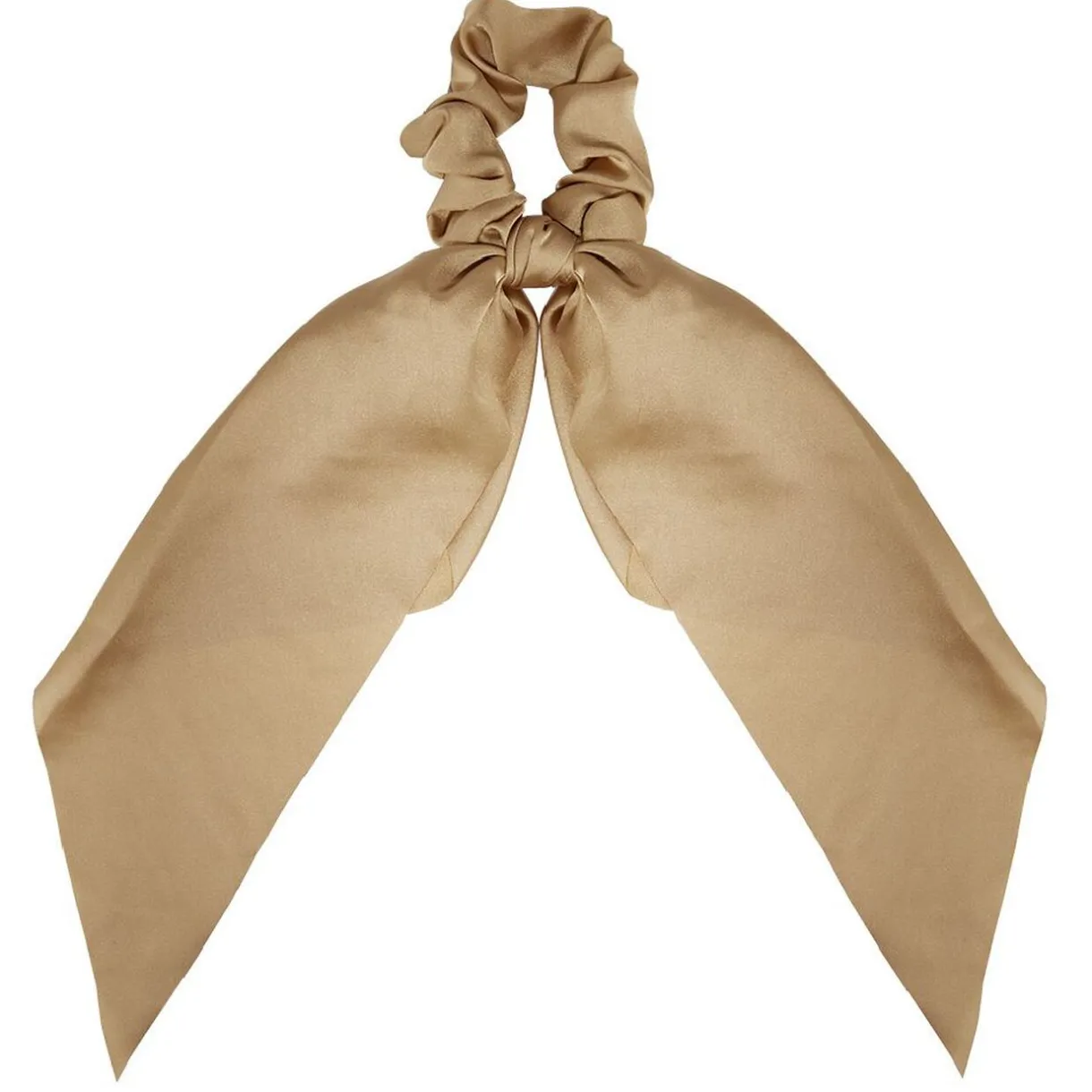 Discount Gifi Chouchou ruban long doré effet satiné Ø7xL25cm