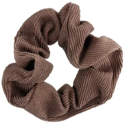 Sale Gifi Chouchou velours côtelé marron beige x3