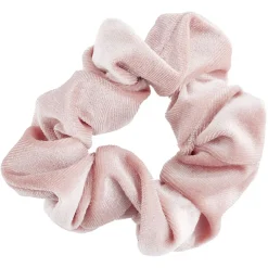 Clearance Gifi Chouchou velours marron rose blanc x3