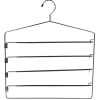 Rangement|Gifi Cintre 4 pantalons en métal noir