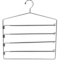 Rangement|Gifi Cintre 4 pantalons en métal noir