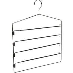 Rangement|Gifi Cintre 4 pantalons en métal noir