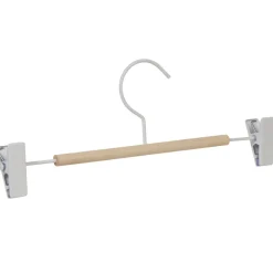 Rangement|Gifi Cintre à pinces blanc et bois x 3